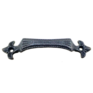 Antika Tarz Dekoratif Pirinç Lale Mobilya Kulbu - 27x115 Mm