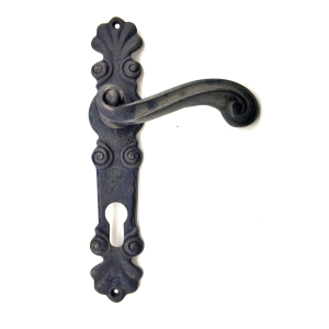 Antika Tarz Dekoratif Pirinç Okyanus Yale Kapı Kolu - 230x46 Mm