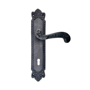 Antika Tarz Dekoratif Pirinç Sultan Banyo Kapı Kolu - 270x54mm