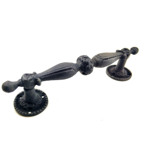 Antika Tarz Dekoratif Pirinç Sütun Çekme Kapı Kolu - 219x49 Mm