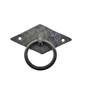 Antika Tarz Dekoratif Pirinç Yan Baklava Kapı Kulbu - 41x82 Mm