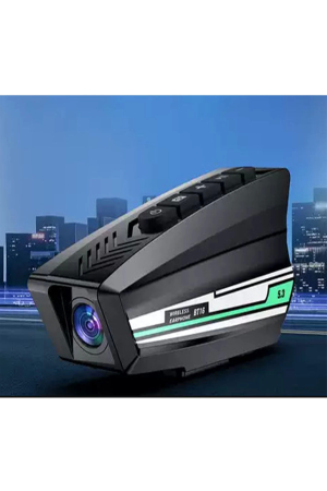 Bt16 Motosiklet Kask Bluetooth Kulaklık 2000 Mah Batarya 1080p Hd Kamera Intercom Kulaklık Su Geçirmez