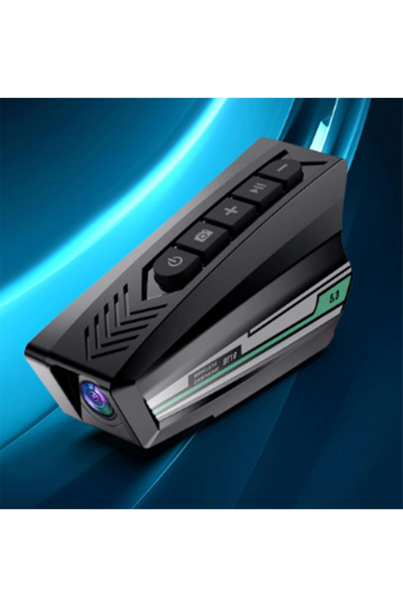Bt16 Motosiklet Kask Bluetooth Kulaklık 2000 Mah Batarya 1080p Hd Kamera Intercom Kulaklık Su Geçirmez - Görsel 5