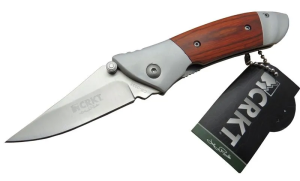 Cr 0035 Rd Kamp Çakı 18 Cm - Metal Ampamp Gül Ağacı Saplı