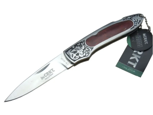 Cr 0128 Rd Kamp Çakı 18 Cm - Metal Desenli Sap