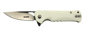 Crkt Muskie 202 Awy Beyaz Kamp / Outdoor Çakı 18cm - Yarı Otomatik