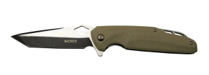 Crkt Predator 706 C Bej Kamp / Outdoor Çakı 21cm - Yarı Otomatik