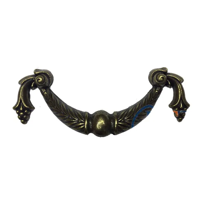 Dekoratif Zamak Üzümlü Kulp - 64mm