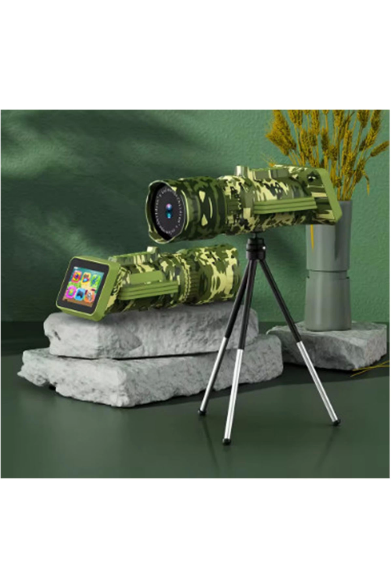 Digital Dürbün 8,0 Megapixel, 2.0 Lcd Hd Uzun Menzilli Taşınabilir 1080px720p Tripodlu Dürbün - Görsel 4