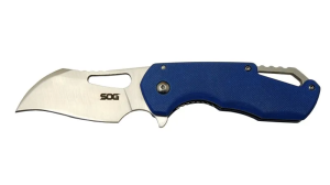 İsonzo 1396bl Mavi Kamp Çakı 18cm - Yarı Otomatik