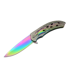 Kartal  Rainbowi Tk 21 Cm Kamp / Outdoor Çakı  - Yarı Otomatik