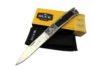 Knives Bk-001brv Kamp Çakı 23 Cm - Metal Kauçuk İşlemeli Sap
