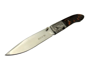 Knives Bk-011bk Kamp Çakı 23 Cm - Kahverengi Sedef Sap
