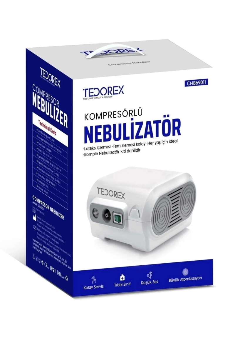 Kompresörlü Nebülizatör, Compressor Nebulizatör - Görsel 4
