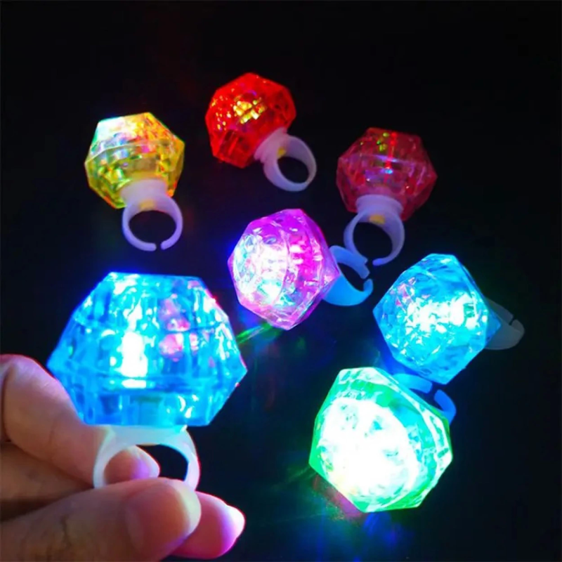 Kristal Led Parti Yüzük Seti (639lı) - Görsel 3