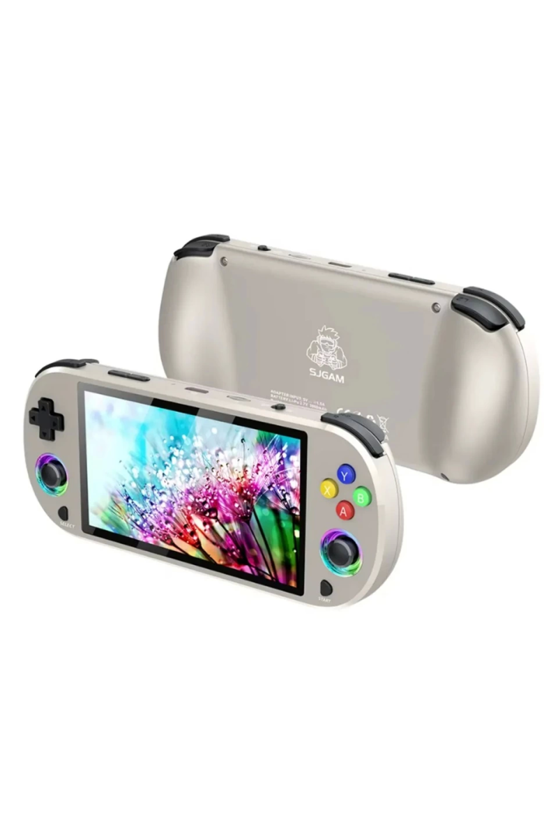 M22 Pro Retro Oyun Konsolu 5.0 ’’ıps Ekran Dahili 20000+ Oyun Emülatörleri Rgb Led Joystick