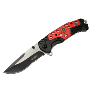 Mx10b Kırmızı Testereli Outdoor Çakı 21 Cm - Otomatik