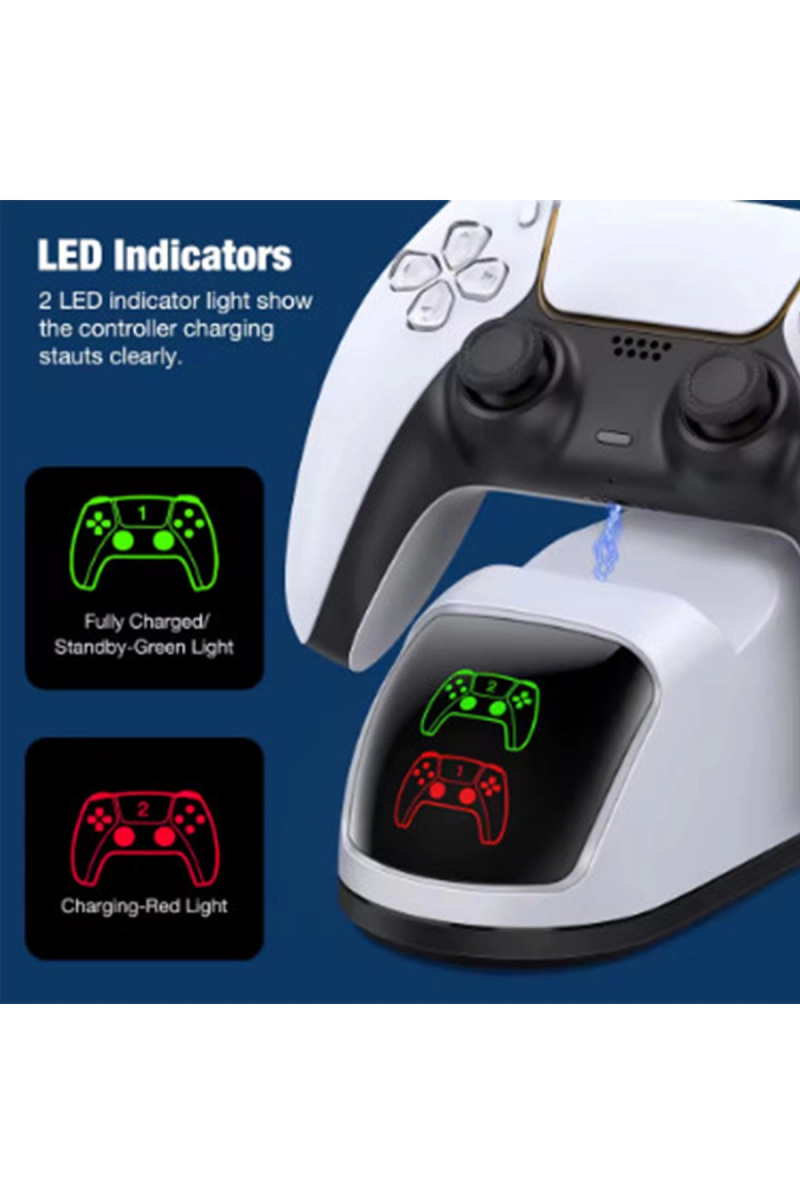 Ps5 Dualsense Şarj Istasyonu Playstation 5 Uyumlu Charging Station - Görsel 2