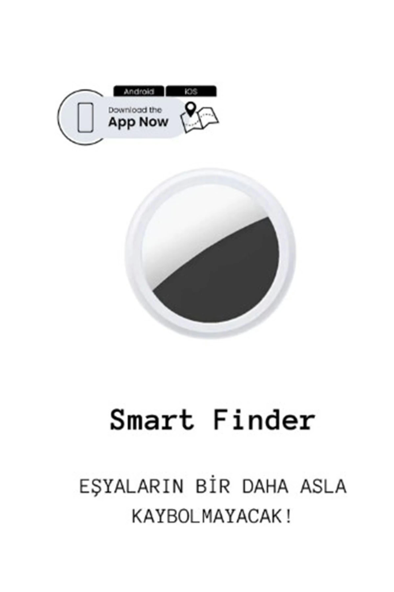 Smart Finder Airtag Akıllı Takip Cihazı - Android Ve İos Uyumlu (anahtarlık Hediye) - Görsel 3