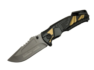 Square Rui 1 75 Titanyum Kurtarma / Kamp Çakı  21cm - Yarı Otomatik
