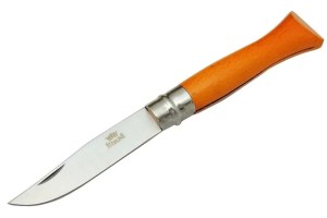 T0196 Bahçe Çakı 16 Cm - Ahşap Turuncu Sap