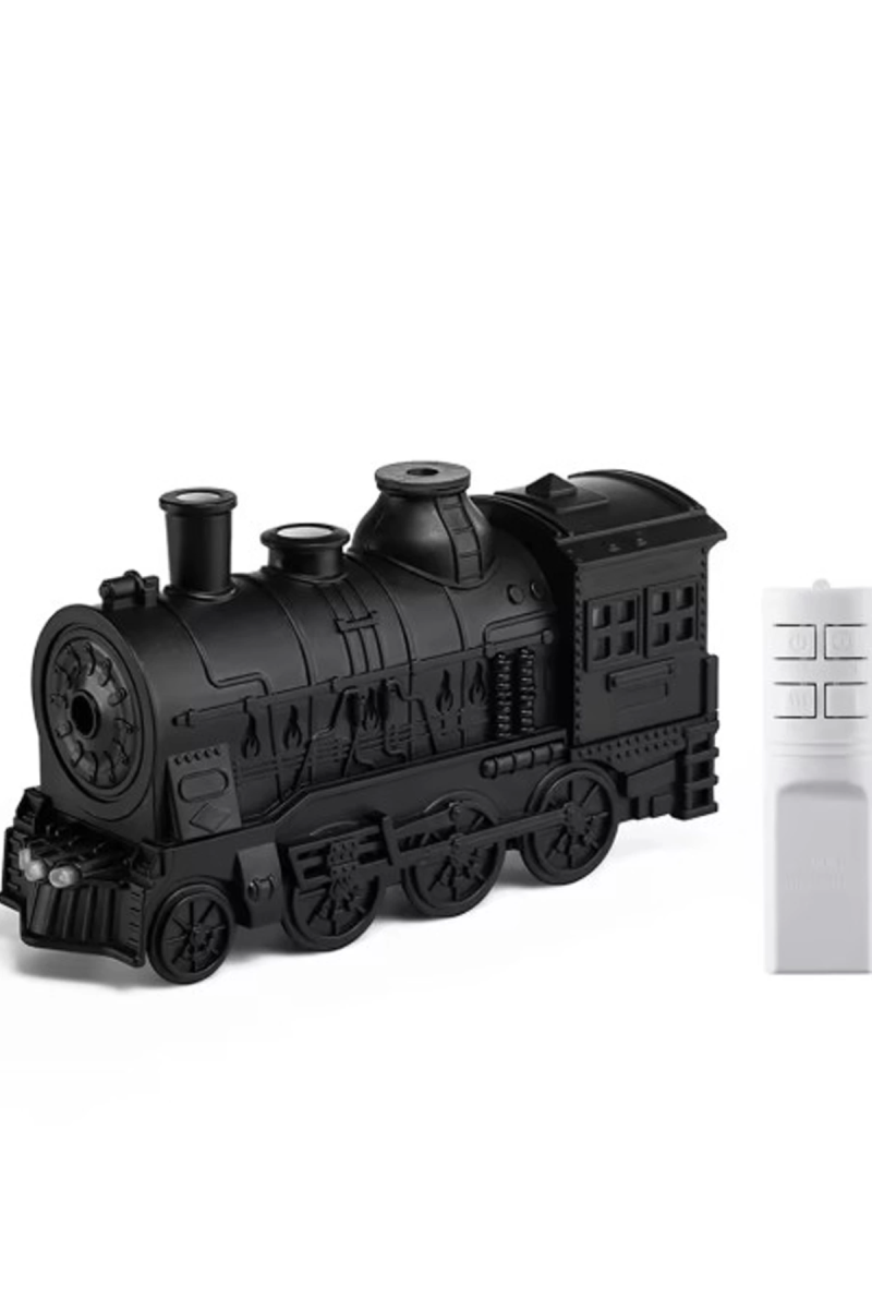 Tren Şeklinde Buharlı Oda Hava Nemlendirici Işık Buhar Makinesi Kumandalı - Görsel 6