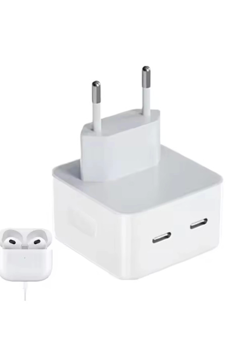 Usb Portu Hızlı Şarj Aleti Taşınabilir Pd 3.0 35w Cep Telefonu Şarj Adaptörü Usb-c Port - Görsel 3