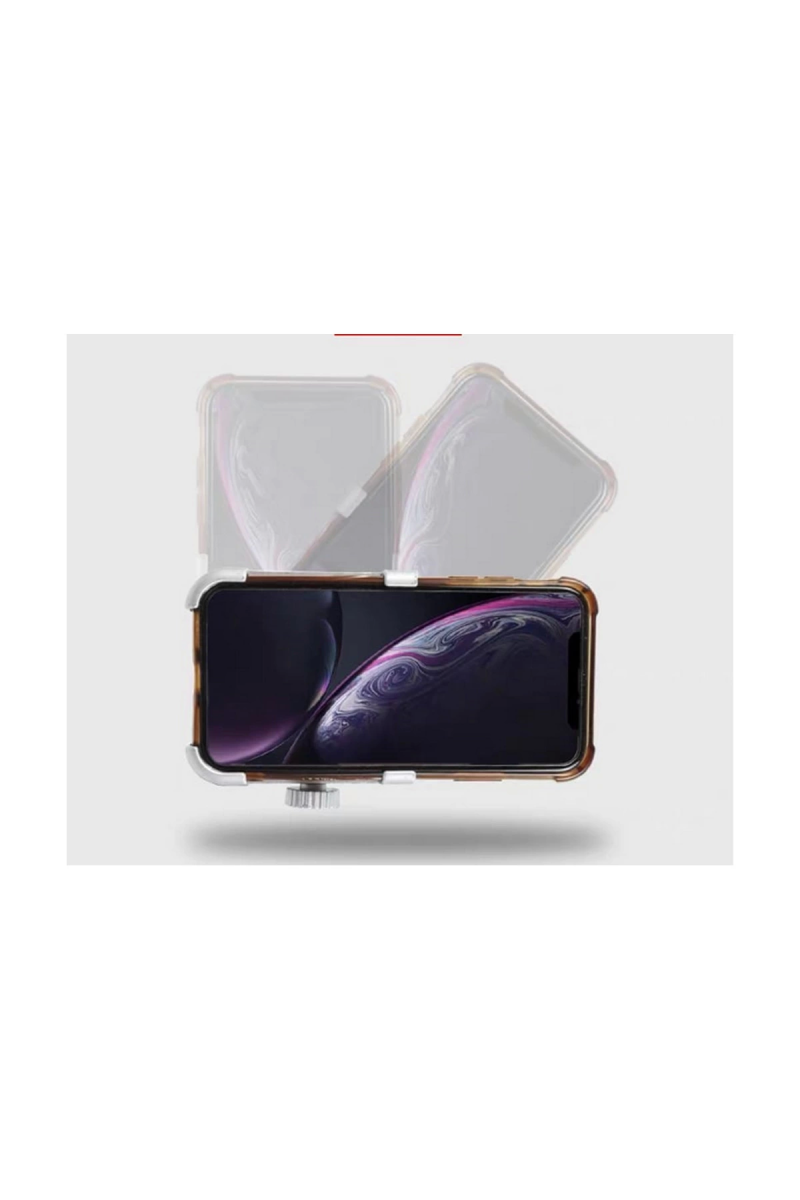 Alüminyum Gövdeli Metal Ayna Bağlantılı Motosiklet Telefon Tutucu 7 İnç Xl - Görsel 6