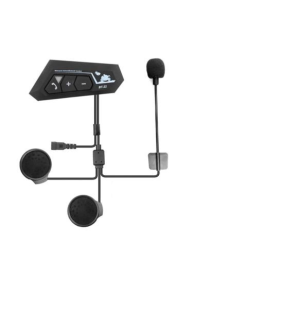 Bt22 Kask Kulaklık Bluetooth Motosiklet Kulaklık 5.0 Bluetooth Interkom Motorsiklet Kulaklık