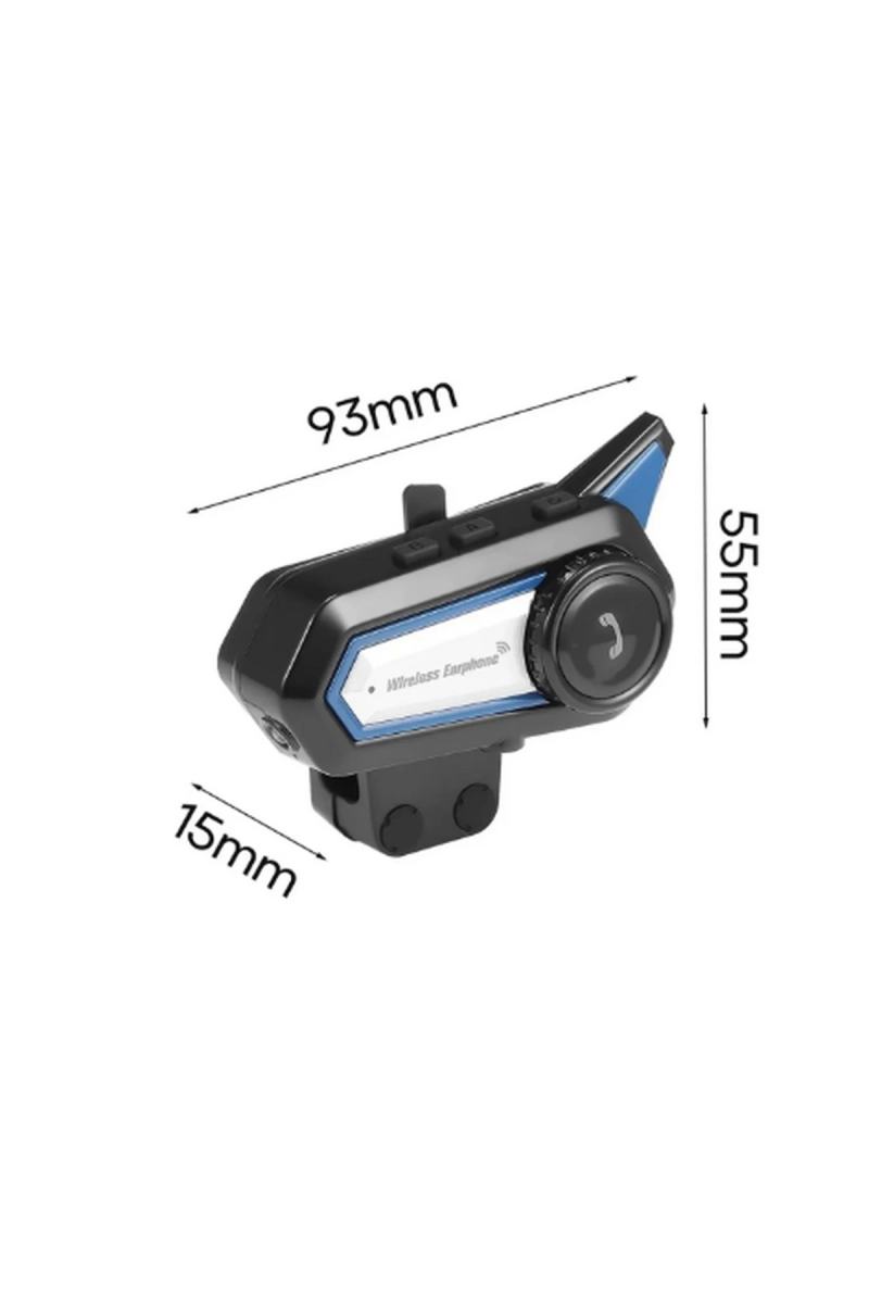 Bt31 Kask Kulaklık Bluetooth 5.0 Motosiklet Interkom Su Geçirmez Kablosuz Kulaklık - Görsel 7