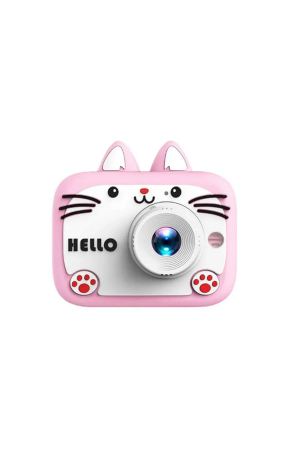 Hello Çocuk Dijital Fotoğraf Makinası 20 Mp Video Kaydedici 2.0 İnç Çift Kameralı Ks-102
