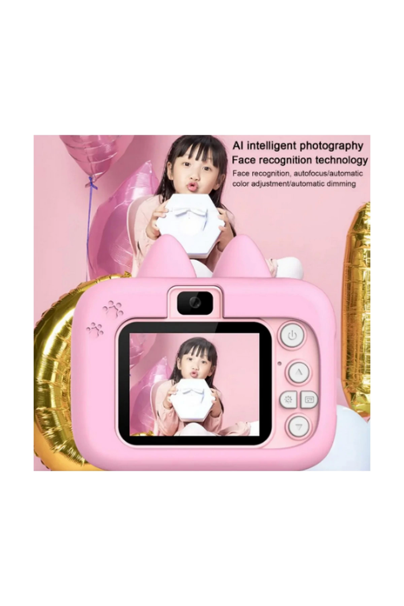 Hello Çocuk Dijital Fotoğraf Makinası 20 Mp Video Kaydedici 2.0 İnç Çift Kameralı Ks-102 - Görsel 2