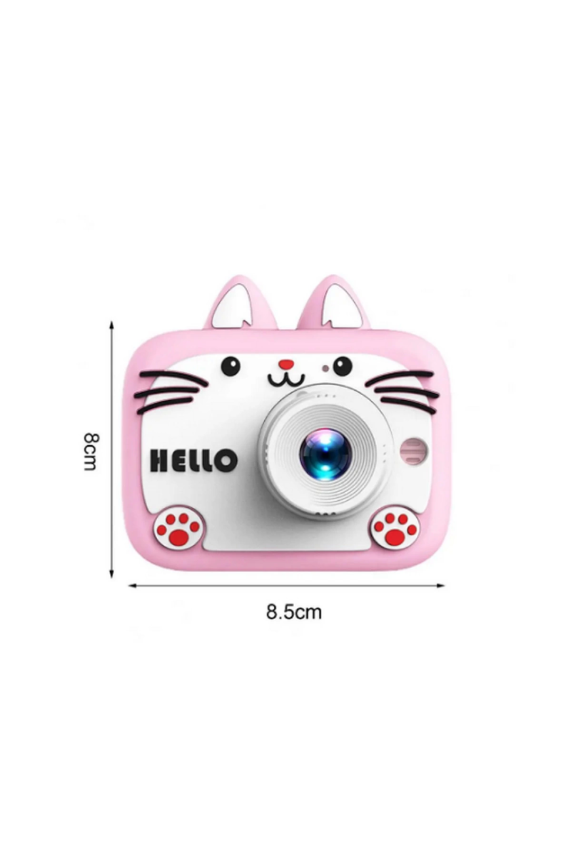 Hello Çocuk Dijital Fotoğraf Makinası 20 Mp Video Kaydedici 2.0 İnç Çift Kameralı Ks-102 - Görsel 8
