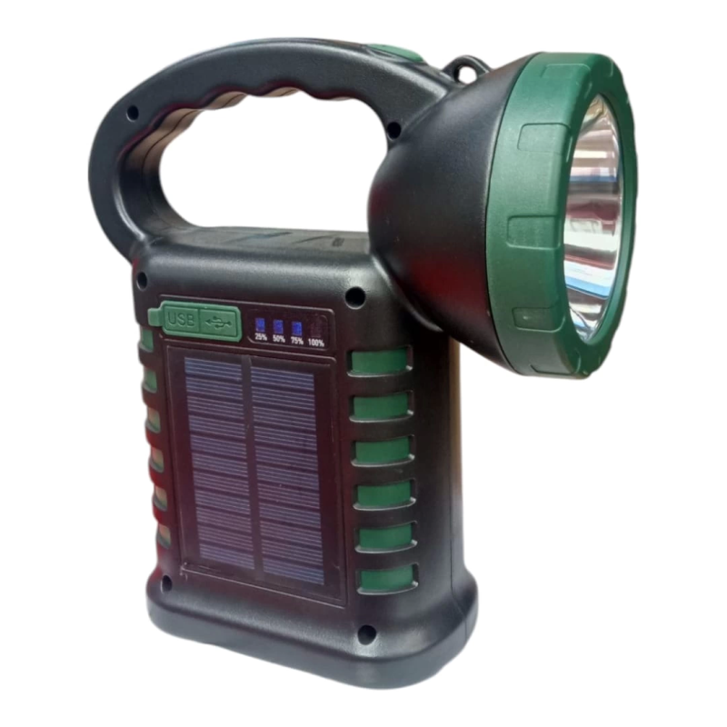 Wıson Ws-4343 Çok Fonksiyonlu Solar Şarjlı Powerbanklı Kamp Lambası - Görsel 2