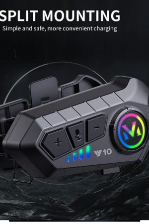 Y10 Kask Kulaklık Bluetooth Motosiklet Kulaklık 5