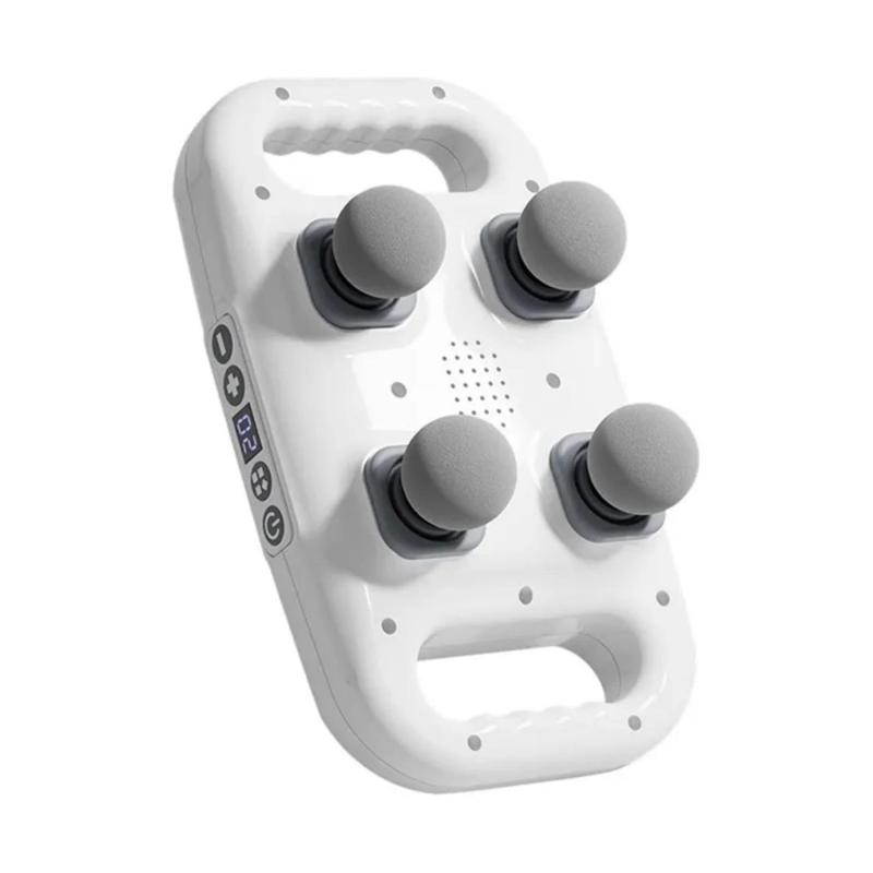 4 Başlıklı Masaj Sı - Ergonomik Derin Doku Sırt Ve Boyun Masaj Aleti Ağrı Ve Sızı Giderici - Görsel 3