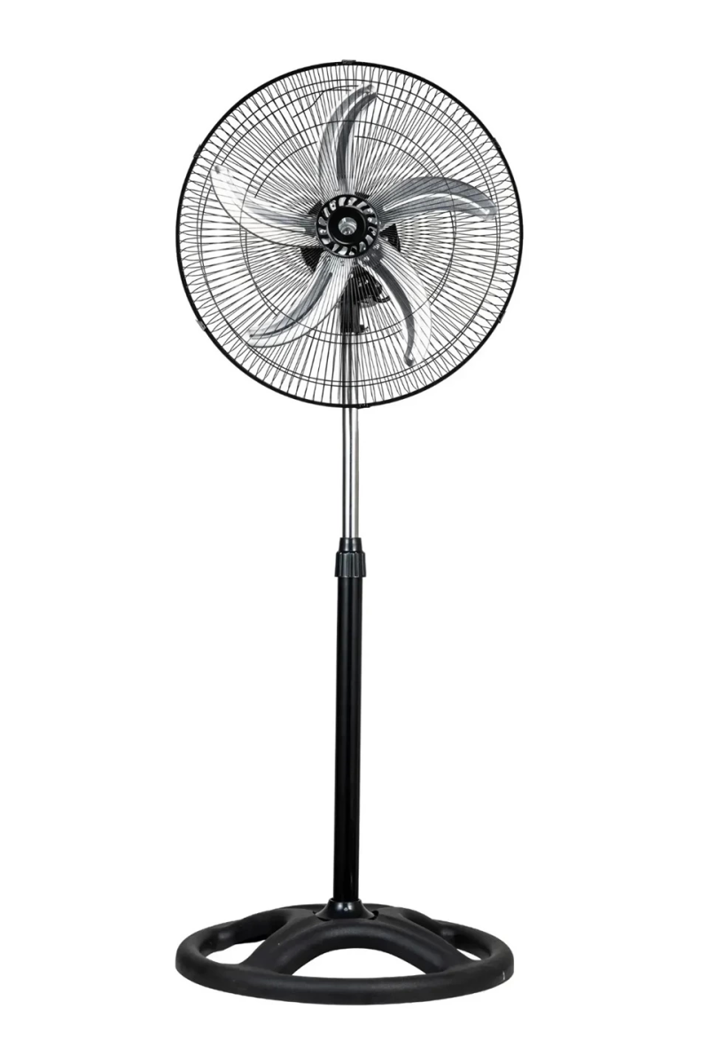 5 Metal Kanatlı Soğutucu Vantilatör Pervane 3 Kademe Hız Kontrol 18’’inch - 80w - Görsel 2