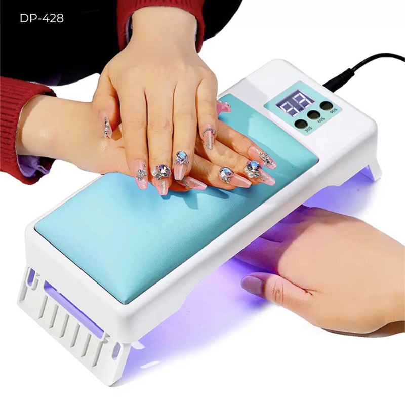 Dempower Uv Led Işıklı Oje Kurutucu Ve El Yastığı - Görsel 2