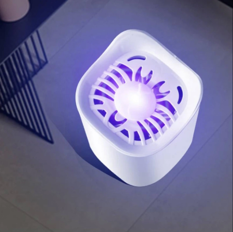 Ev Led Sivrisinek Katili Usb Plug-in Kendinden Emişli Kovucu Sivrisinek Tuzak Lamba - Görsel 4