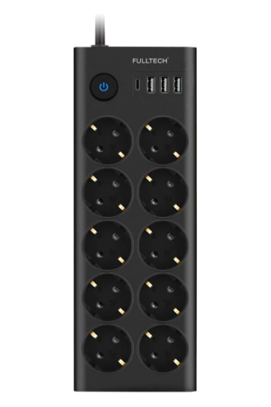 Ftr14 Type-c Girişli Akım Korumalı 10’lu Priz