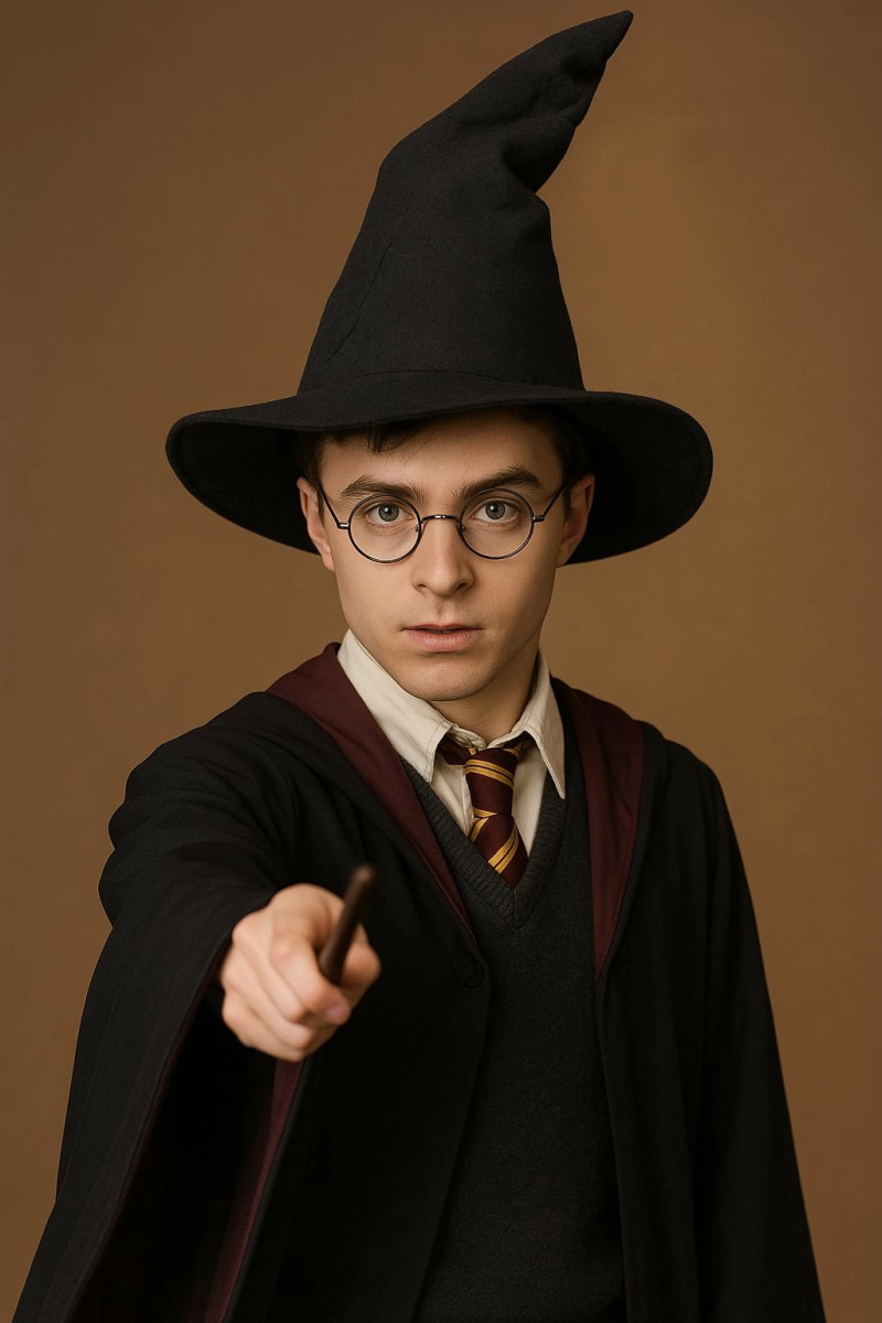 Harry Potter Seçmen Şapkası Siyah Renk - Görsel 2