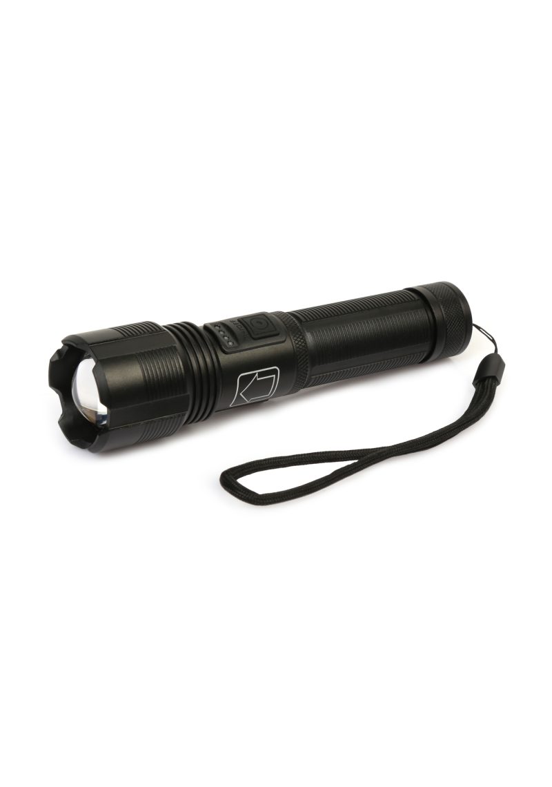 PeakStar Ps-1600 Süper Parlak Led Zoomlu 5 Mod Su Geçirmez Profesyonel Kamp Bekçi Avcı Feneri Kapıda Ödeme - Görsel 4