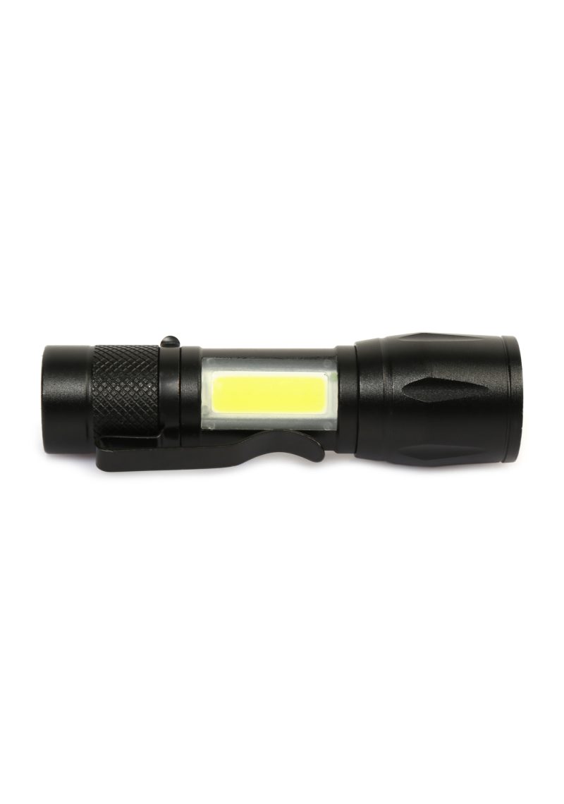 Ps-2115 Ultra Güçlü Usb Şarjlı El Feneri Kutulu Kamp Feneri Avcılık Feneri Kapıda Ödeme - Görsel 2