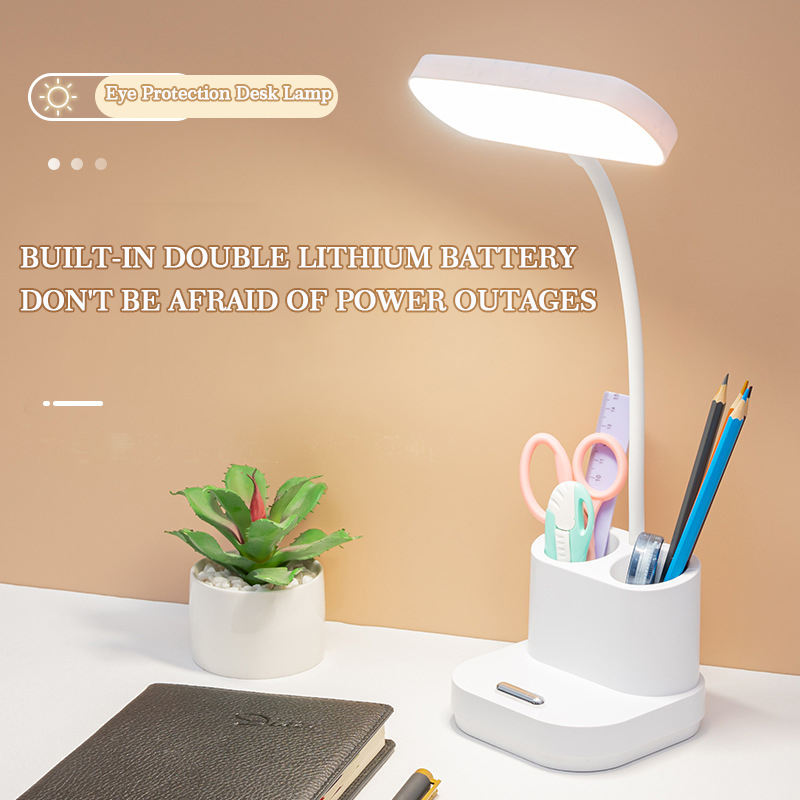 PeakStar PS-1958 Şarjlı Dokunmatik 3 Renk 40 Led Çalışma Okuma Işığı Çocuk Odası Ambiyans Modlu Gece Lambası Kapıda Ödeme - Görsel 4