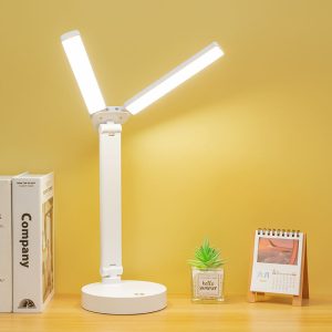 PeakStar PS-1960 Şarjlı Dokunmatik 3 Renk 40 Led Çalışma Okuma Işığı Çocuk Odası Ambiyans Modlu Gece Lambası Kapıda Ödeme