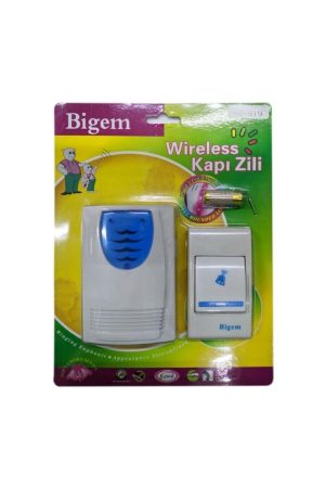 Kablosuz (wireless) Kapı Zili Bigem Bm-519 Kapıda Ödeme