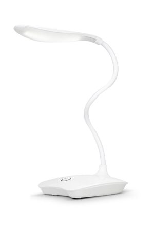 Şarjlı Dokunmatik 14 Led Çalışma Okuma Işığı Flexible Masa Lambası Beyaz Kapıda Ödeme