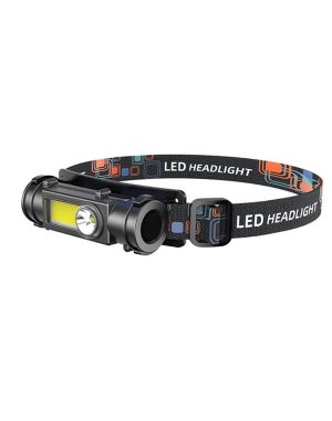 PS-211 Şarjlı Mıknatıslı Lityum Lion Pilli Cob Led Kafa Lambası Çalışma Lambası Kapıda Ödeme