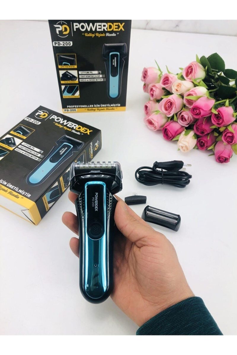 PowerDex PD-200 Şarjlı Sıfır Sakal Traş Makinesi Kapıda Ödeme