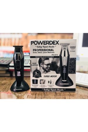 Powerdex Pd-2212 Dijital Şaç Sakal Kesme Makinesi Kapıda Ödeme